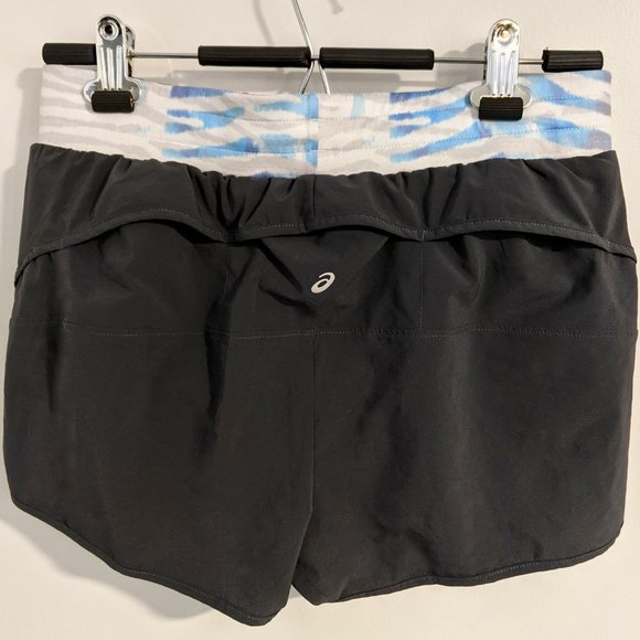 Asics NWOT Running Shorts With 4 Pockets (Grey) - Picture 2 of 8